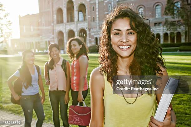 student smiling on campus - native korean stock pictures, royalty-free photos & images