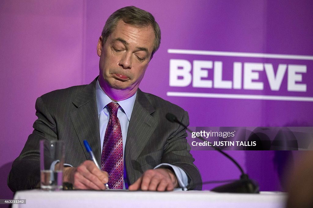 BRITAIN-POLITICS-UKIP-FARAGE