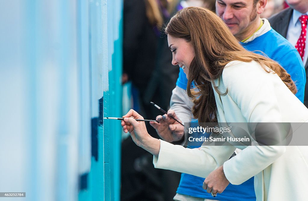 The Duchess Of Cambridge Visits Portsmouth