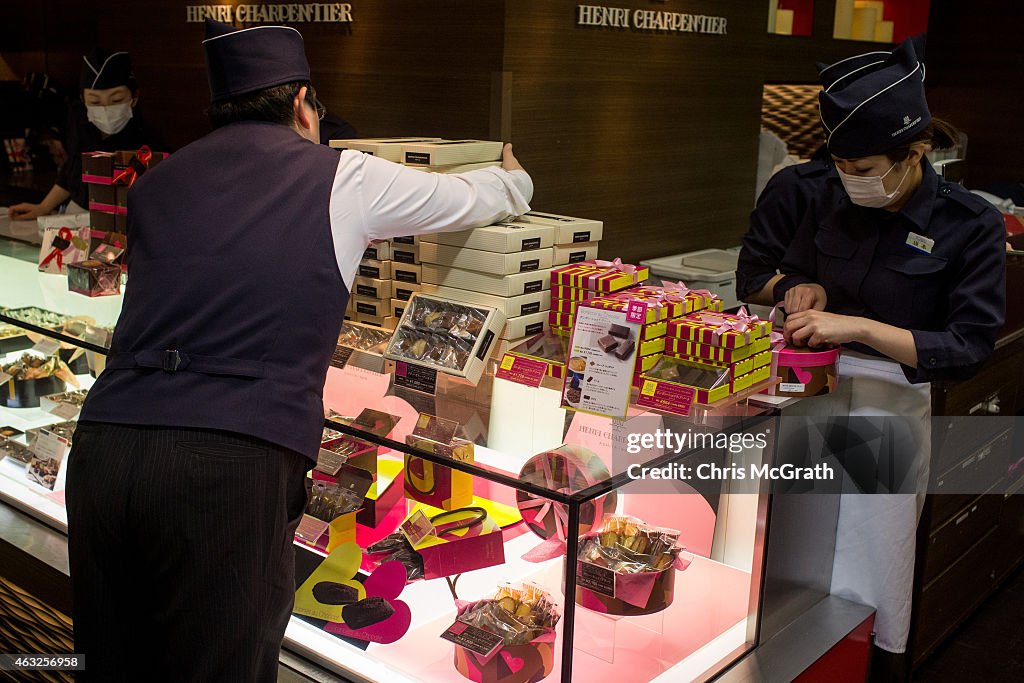 Japan Prepares For Valentines Day