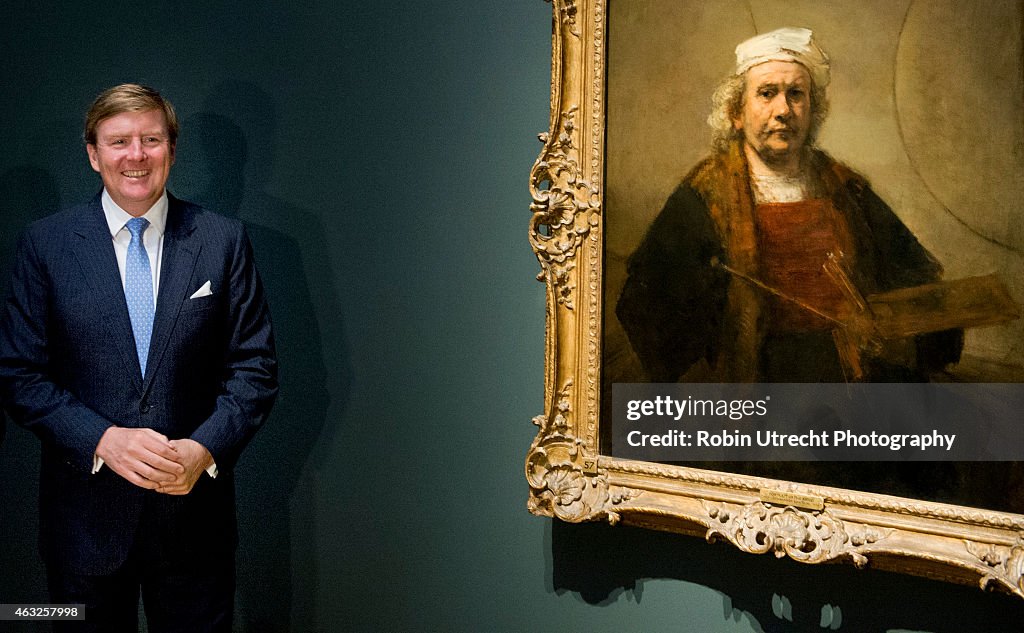 King Willem Alexander Of Holland Visits Rijksmuseum