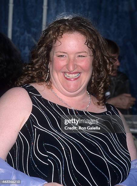 Actress Rusty Schwimmer attends "The Perfect Storm" Westwood Premiere on June 26, 2000 at the Mann Village Theatre in Westwood, California.