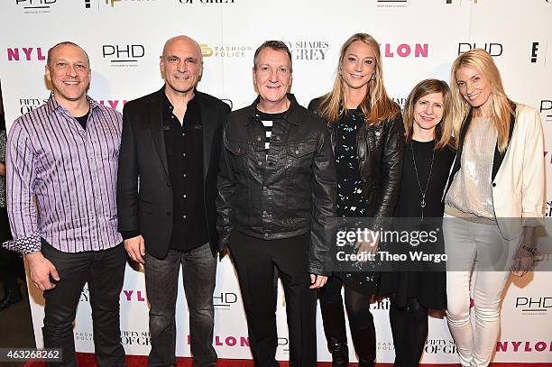 Paul Greenberg, CEO of NYLON, Marc Luzzatto, executive chairman NYLON, Timothy Rosta, Senior Vice President, Marketing Solutions, E! Jennifer Neal,...