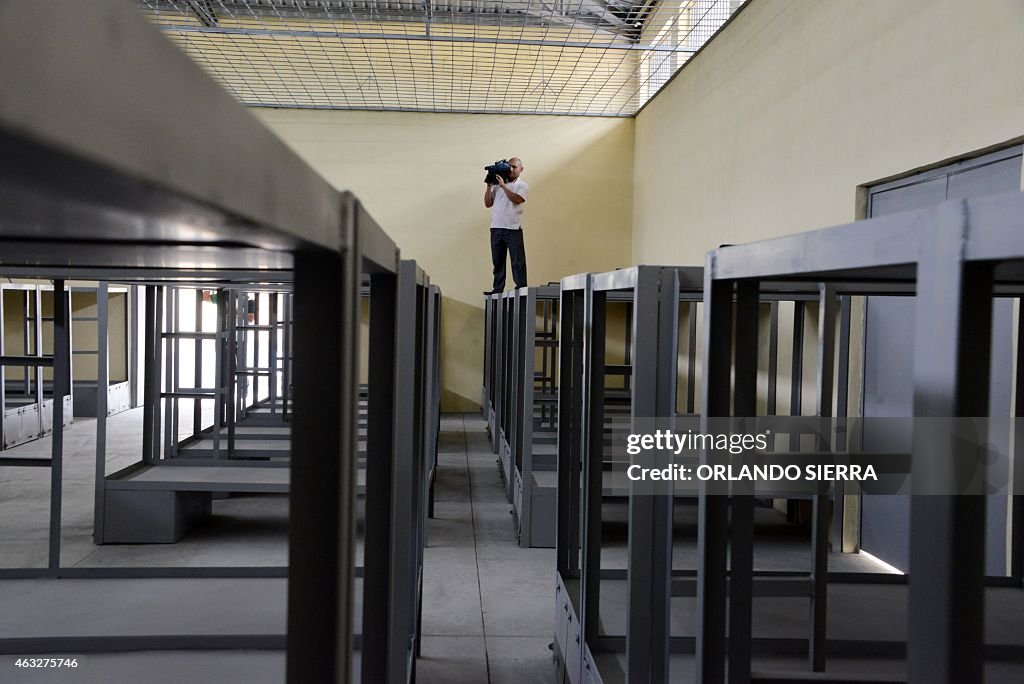 HONDURAS-PRISON-INAUGURATION