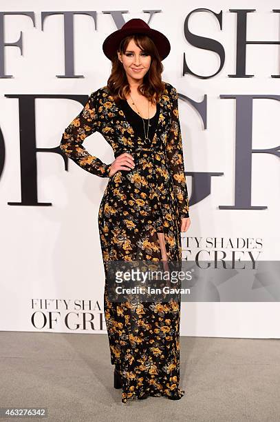 Esmee Denters attends the UK Premiere of "Fifty Shades Of Grey" at Odeon Leicester Square on February 12, 2015 in London, England.