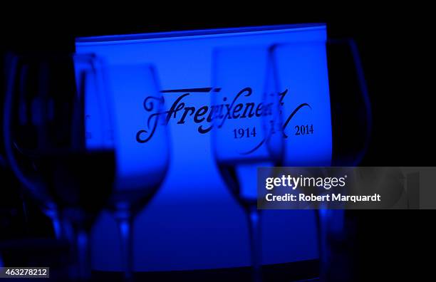 King Felipe VI of Spain and Queen Letizia of Spain visit the 'Freixenet' wine cellar on February 12, 2015 in Sant Sadurni d'Anoia, Spain. Freixenet...