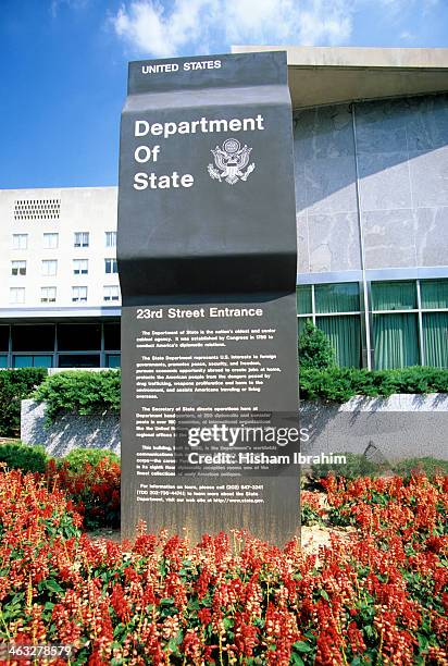 department of state building, washington dc, usa - us state department stock pictures, royalty-free photos & images