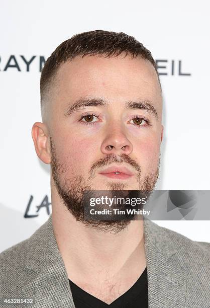 Maverick Sabre attends as Labrinth hosts Raymond Weil Pre-BRIT Awards dinner at The Mosaica on February 12, 2015 in London, England.