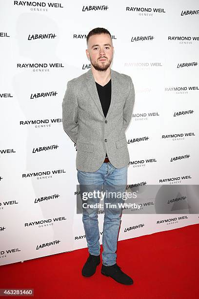 Maverick Sabre attends as Labrinth hosts Raymond Weil Pre-BRIT Awards dinner at The Mosaica on February 12, 2015 in London, England.