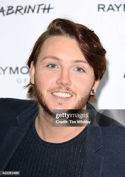 James Arthur attends as Labrinth hosts Raymond Weil Pre-BRIT Awards dinner at The Mosaica on February 12, 2015 in London, England.