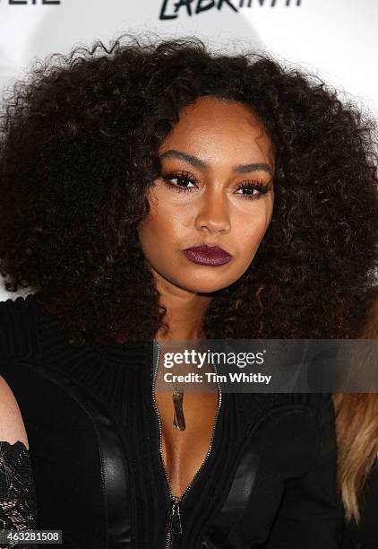 Leigh-Anne Pinnock of Little Mix attends as Labrinth hosts Raymond Weil Pre-BRIT Awards dinner at The Mosaica on February 12, 2015 in London, England.