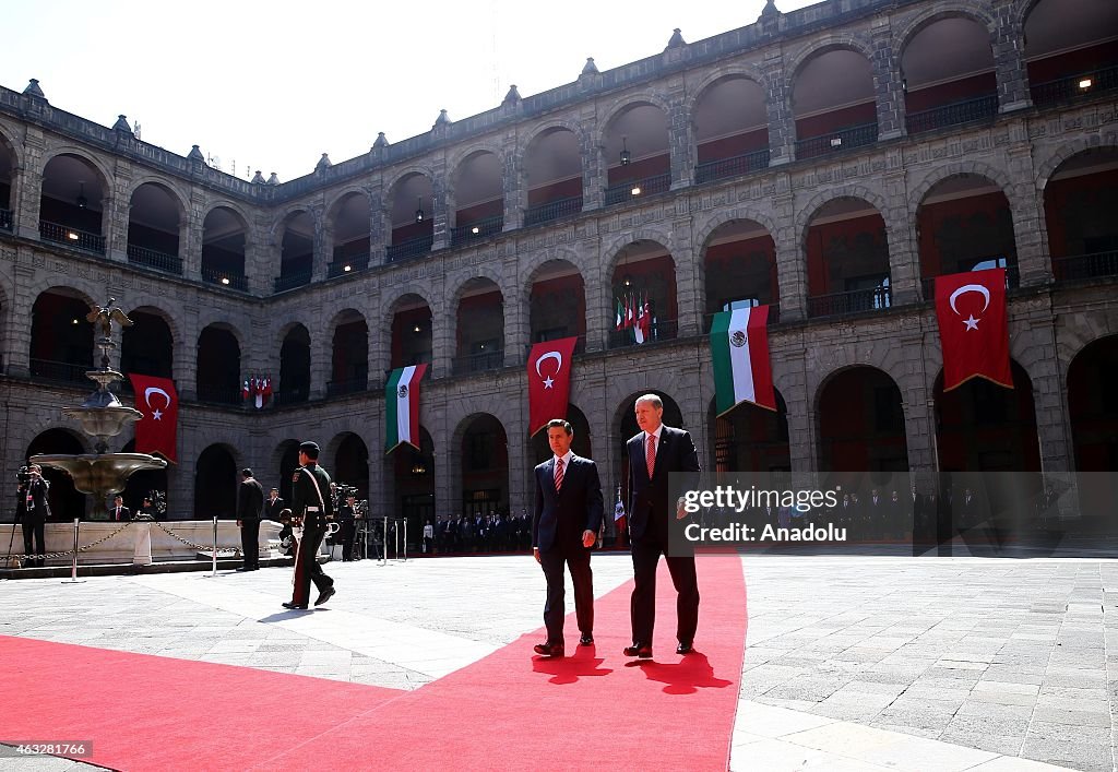 Turkish President Erdogan visits Mexico