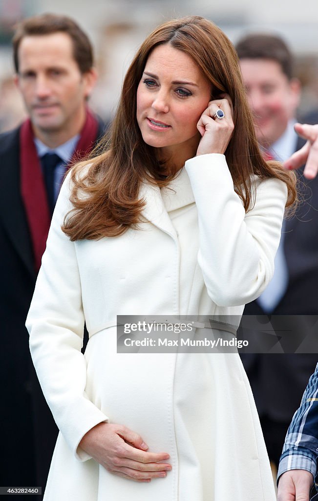 The Duchess Of Cambridge Visits Portsmouth