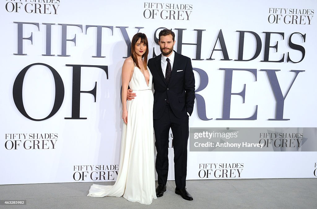 "Fifty Shades Of Grey" - UK Premiere - Red Carpet Arrivals