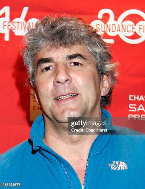 Film director and screenwriter Alain Guiraudie attends the "Stranger By The Lake" premiere at Temple Theater during the 2014 Sundance Film Festival...