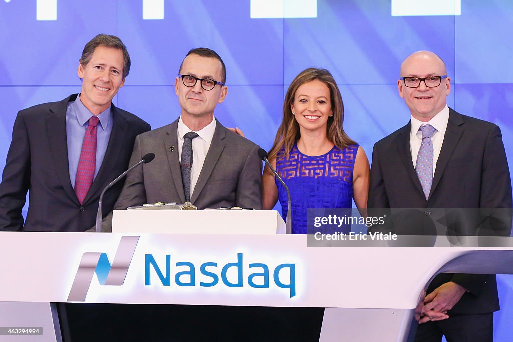 MILLY And The Council Of Fashion Designers Of America Ring The Nasdaq Closing Bell