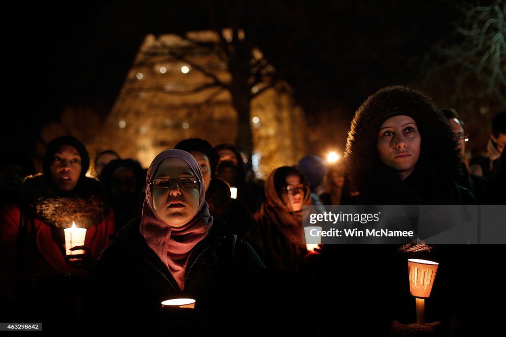 Vigil Held In DC For Three Muslims Killed In North Carolina