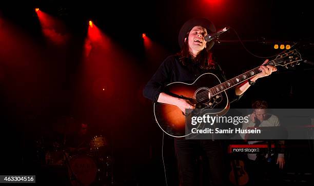 James Bay performs at KOKO on February 12, 2015 in London, England.