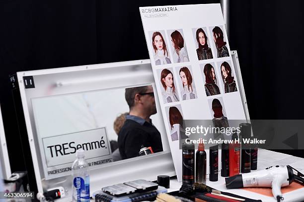 General view of TRESemme during Mercedes-Benz Fashion Week Fall 2015 at Lincoln Center for the Performing Arts on February 12, 2015 in New York City.