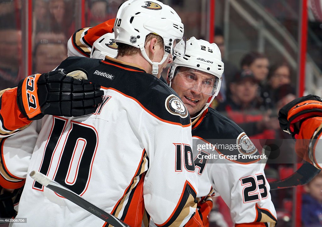 Anaheim Ducks v Carolina Hurricanes