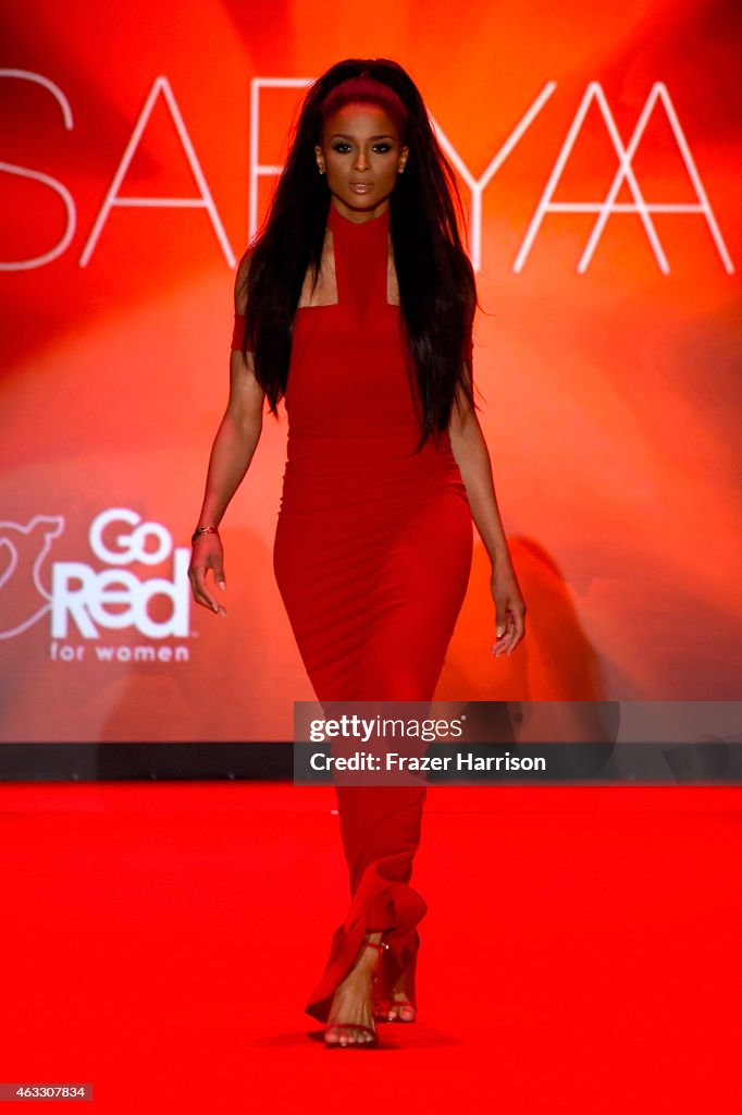 Go Red For Women Red Dress Collection 2015 Presented By Macy's At Mercedes Benz Fashion Week - Runway