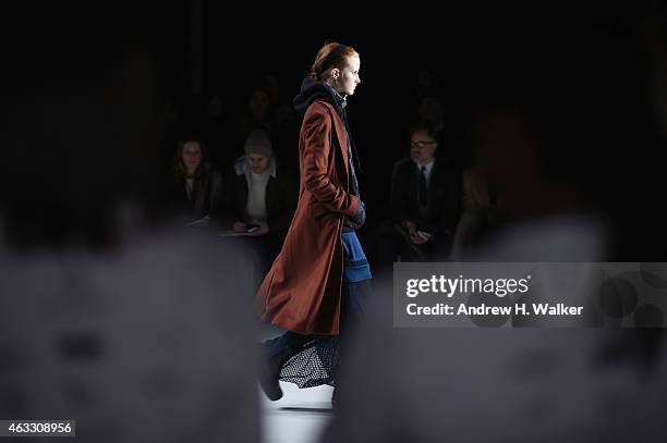 General view of atmosphere during the Richard Chai fashion show during Mercedes-Benz Fashion Week Fall 2015 at Lincoln Center for the Performing Arts...