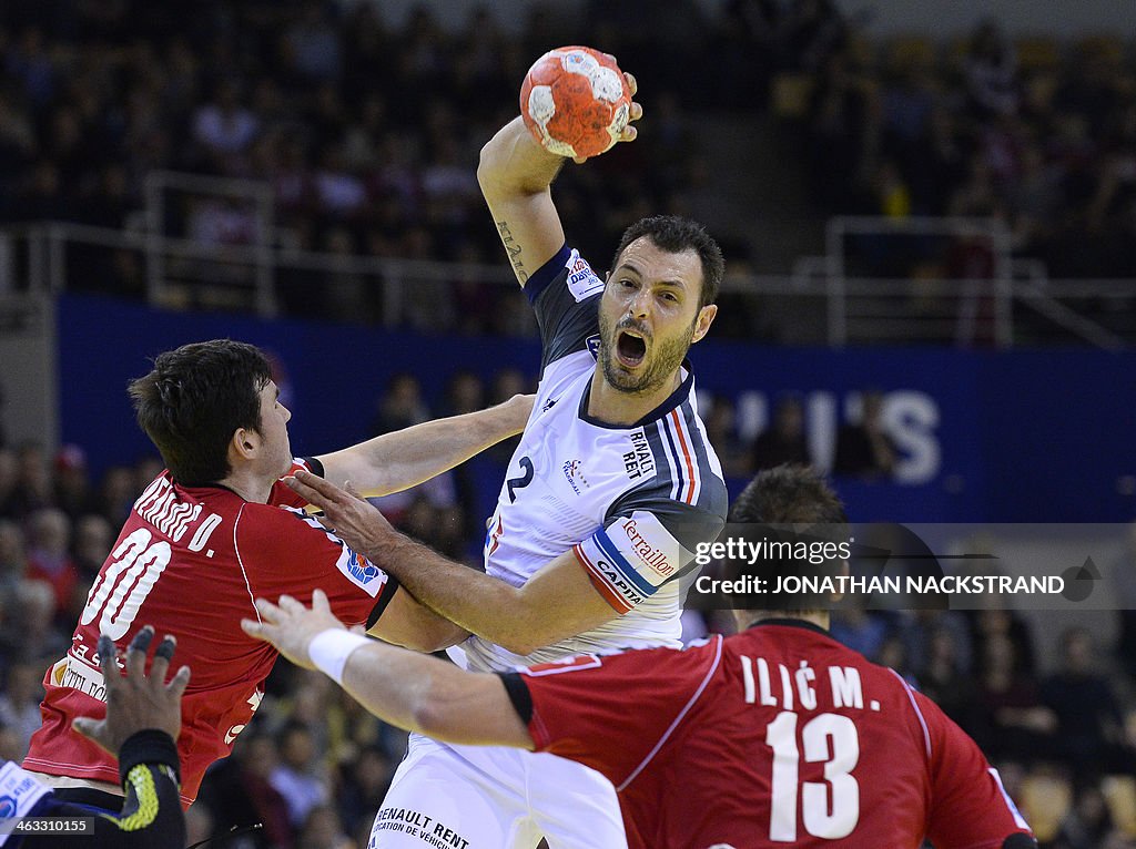 HANDBALL-EURO-2014-MEN-SRB-FRA