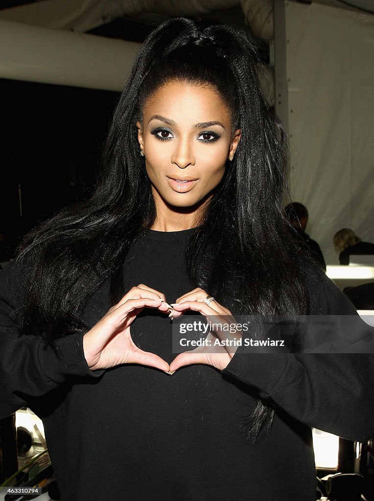 Go Red For Women Red Dress Collection 2015 Presented By Macy's At Mercedes Benz Fashion Week - Backstage