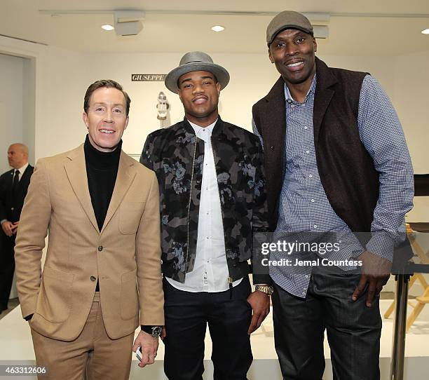 And Fashion Director of Men's and Home and Beauty at Saks Fifth Avenue Eric Jennings, NBA Player Jarrett Jack and former NBA player Kevin Willis...