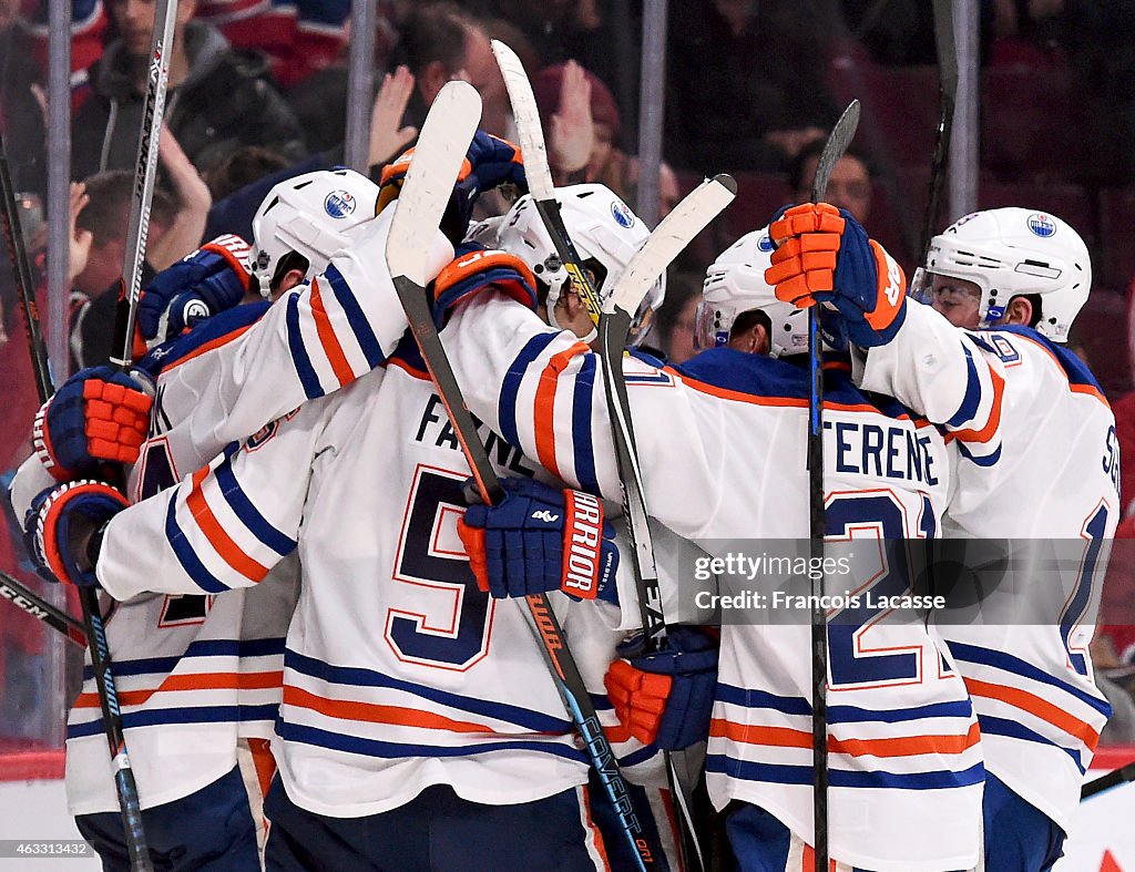 Edmonton Oilers v Montreal Canadiens