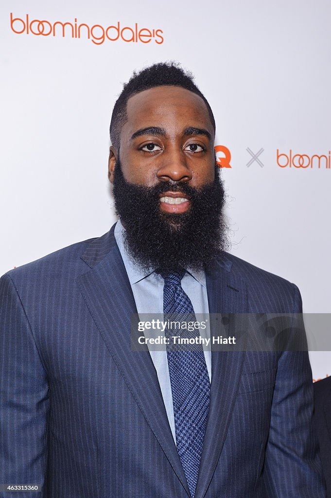 James Harden Visits Bloomingdale's