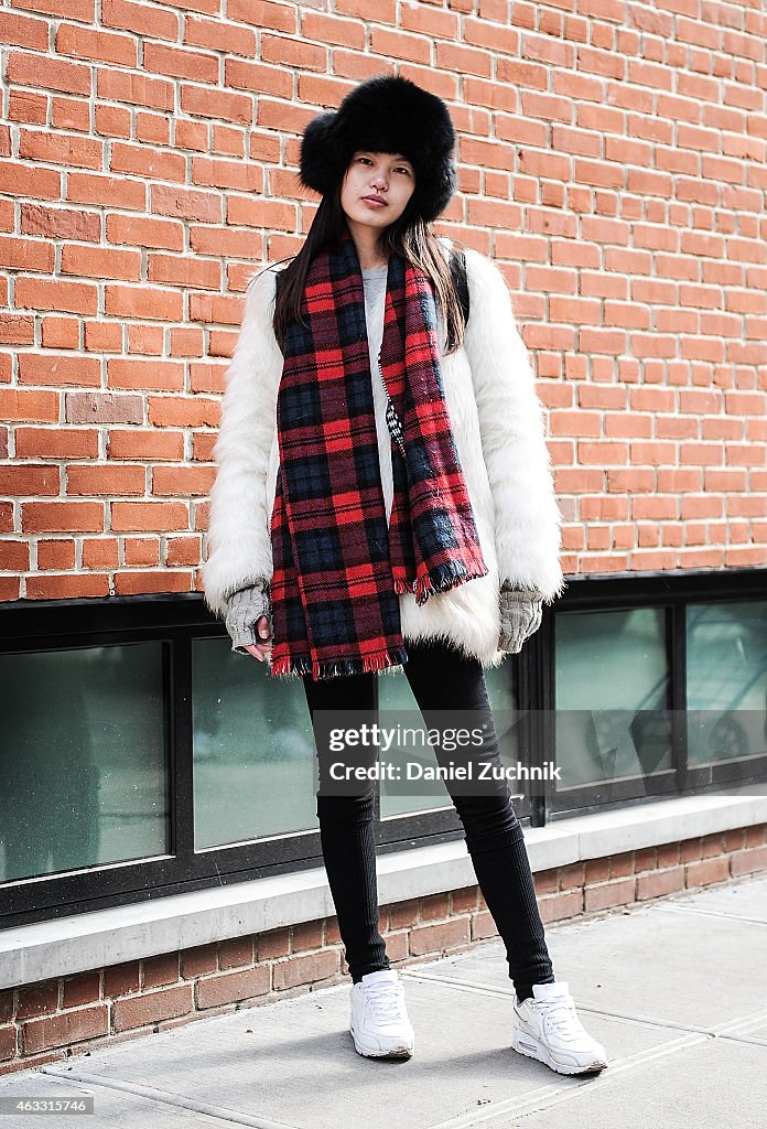 Street Style - Day 2 - New York Fashion Week Fall 2015