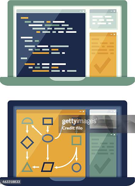 Computer Developing Blue Blue Laptop Form Photos and Premium High Res Pictures - Getty Images