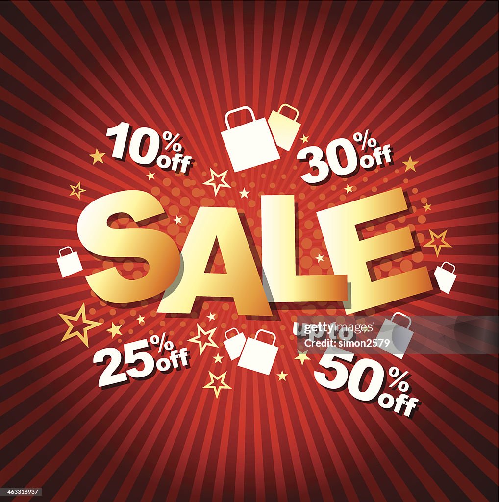 Simple Sales Background Sale Background High-Res Vector Graphic - Getty Images