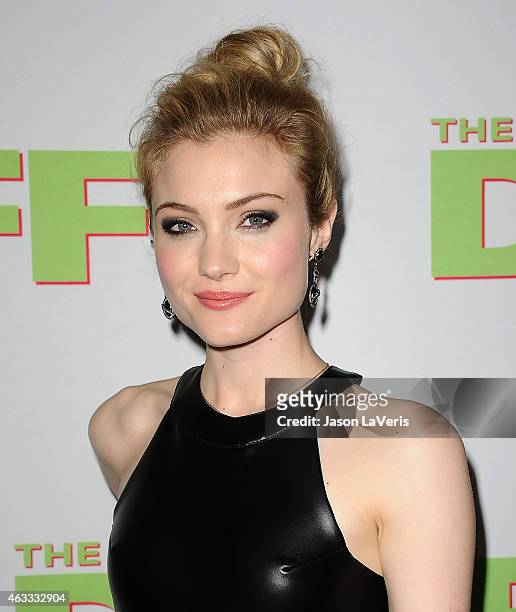Actress Skyler Samuels attends the premiere of "The Duff" at TCL Chinese 6 Theatres on February 12, 2015 in Hollywood, California.