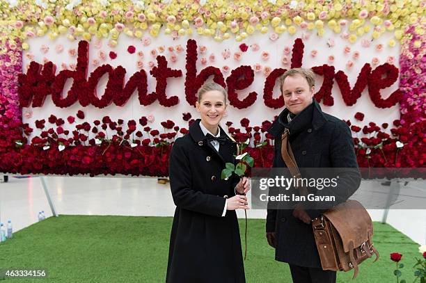 Dave Bond receives a Valentine's rose from ASDA. A new survey by Asda has revealed over half of British women have never received flowers on...