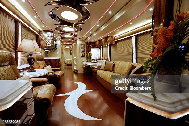 Luxury Tour Bus Interiors