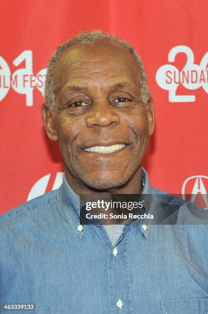 Co- Producer Danny Glover attends "Concerning Violence" Premiere - 2014 Sundance Film Festival at Yarrow Hotel Theater on January 17, 2014 in Park...