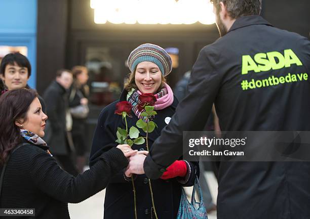 New survey by Asda has revealed over half of British women have never received flowers on Valentine's Day and Dave is the most likely to forget his...