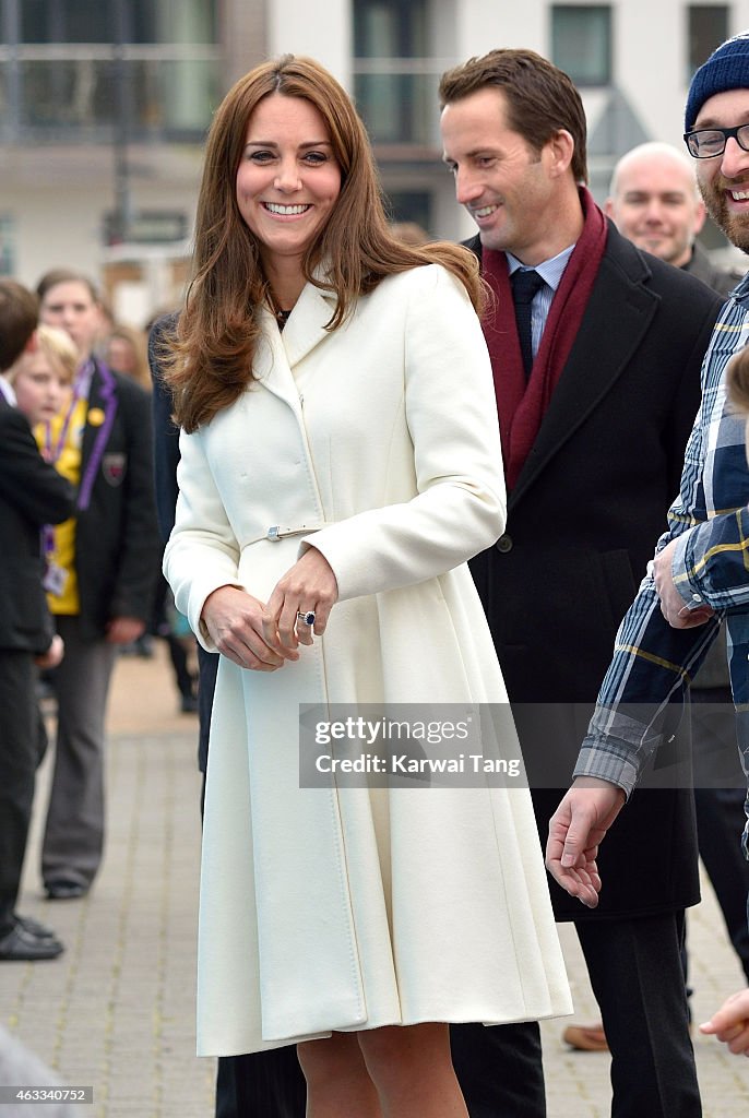 The Duchess Of Cambridge Visits Portsmouth