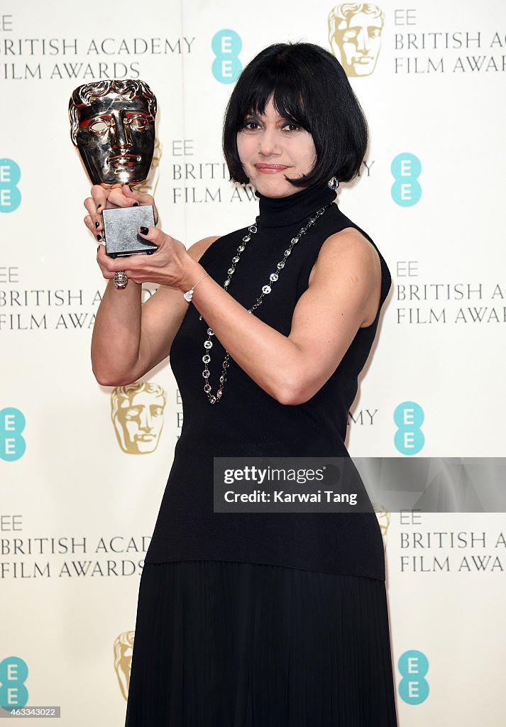 EE British Academy Film Awards 2015 - Winners Room