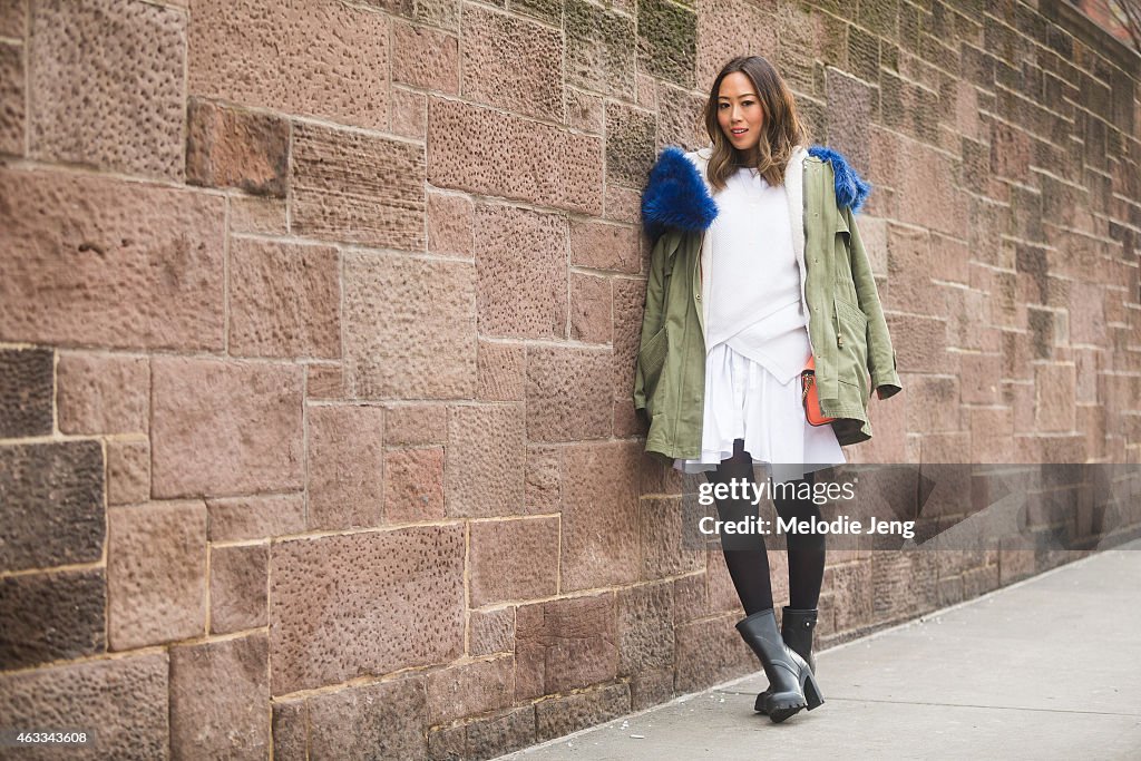 Street Style - Day 2 - New York Fashion Week Fall 2015