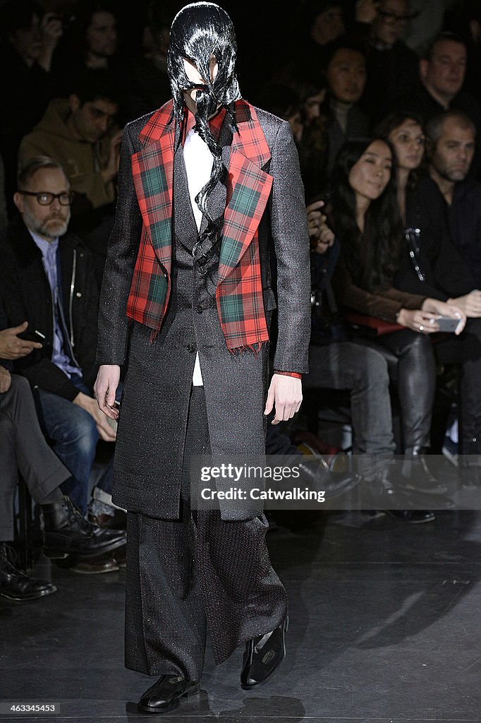 Comme Des Garcons Homme Plus  - Mens Fall 2014 Runway - Paris Menswear Fashion Week