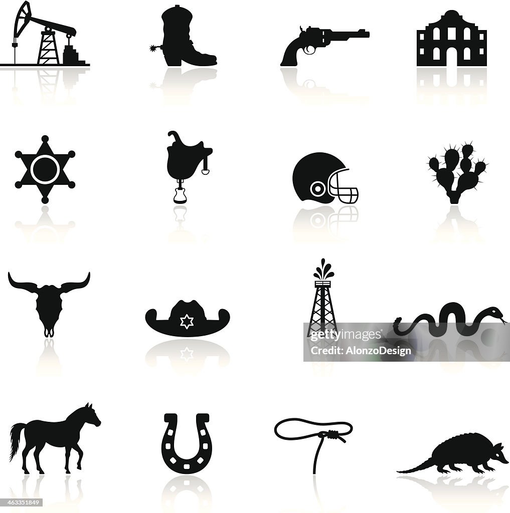 Texas Icon-Set