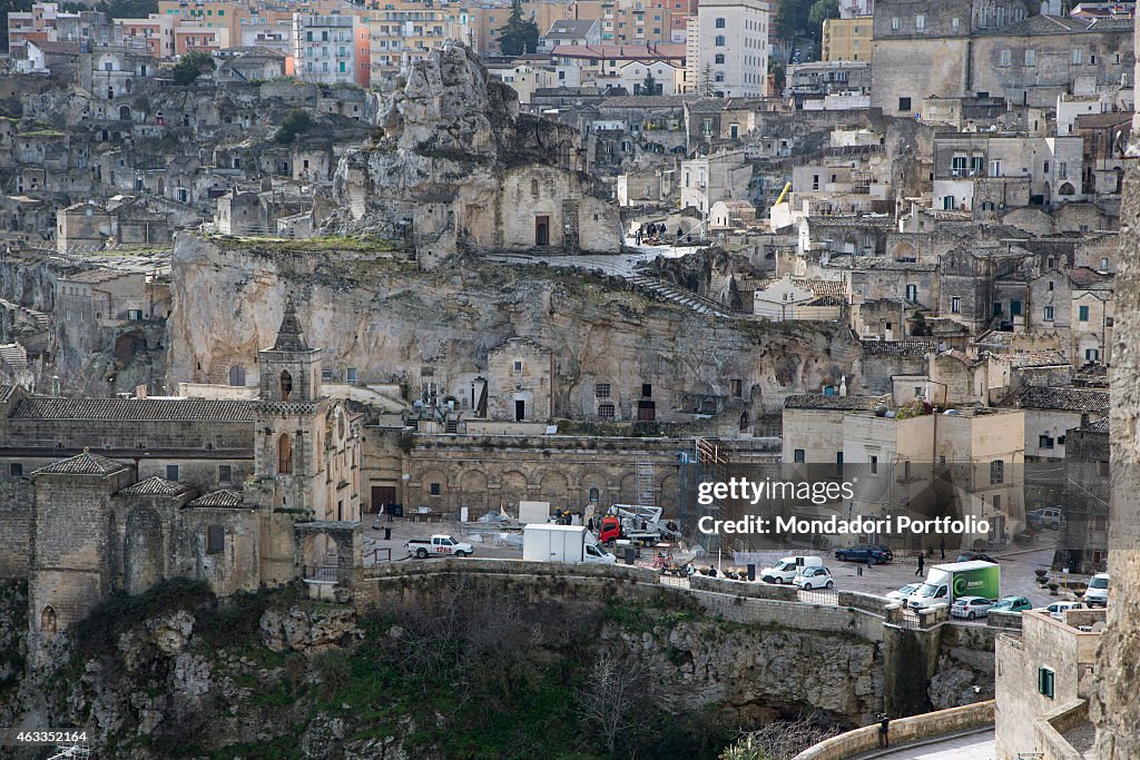 Crew of Ben Hur Filming in Matera,Italy