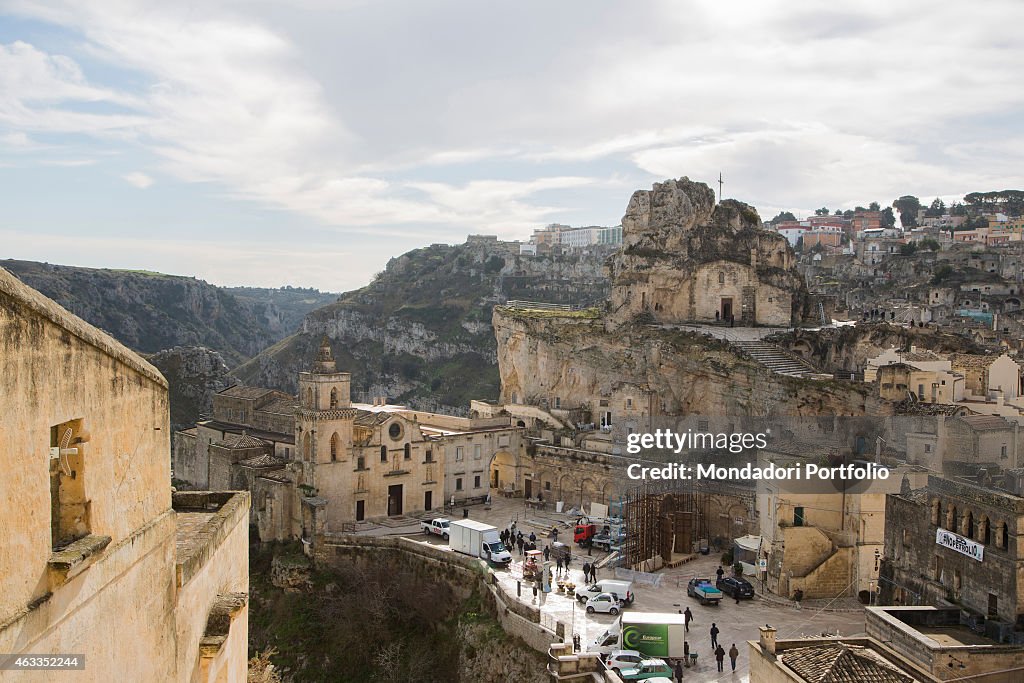 Crew of Ben Hur Filming in Matera,Italy