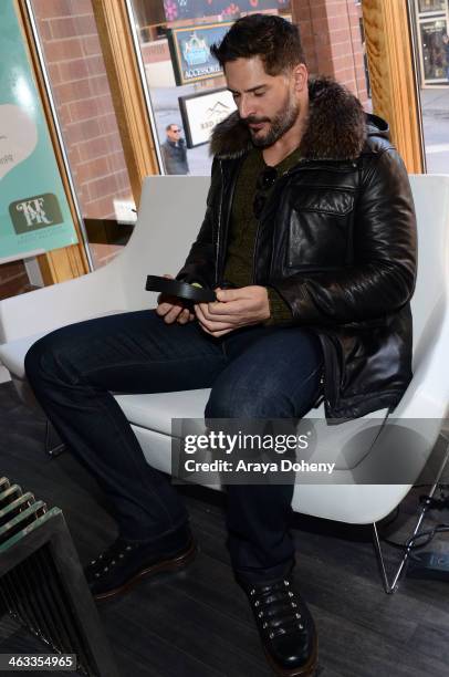 Joe Manganiello attends the Kari Feinstein Style Lounge on January 17, 2014 in Park City, Utah.