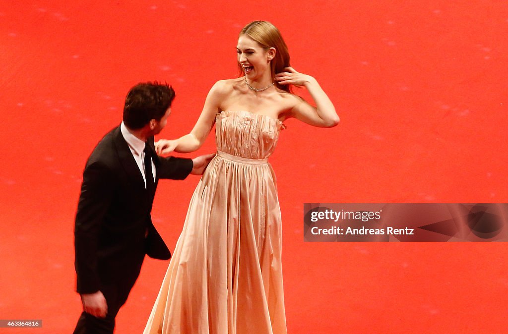 'Cinderella' Premiere - 65th Berlinale International Film Festival