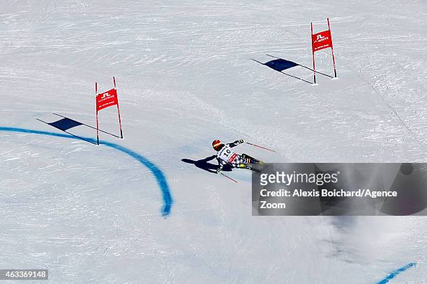 Marcus Sandell of Finland competes during the FIS Alpine World Ski Championships Men's Giant Slalom on February 13, 2015 in Beaver Creek, Colorado.