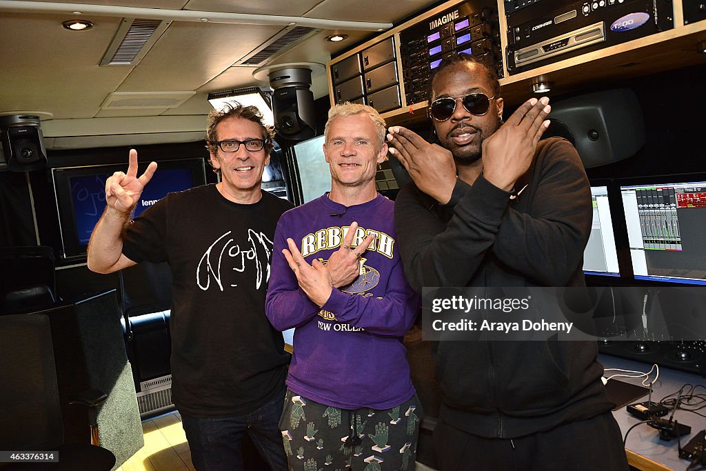 South LA Students Imagine Peace With Red Hot Chili Peppers & The John Lennon Educational Tour Bus